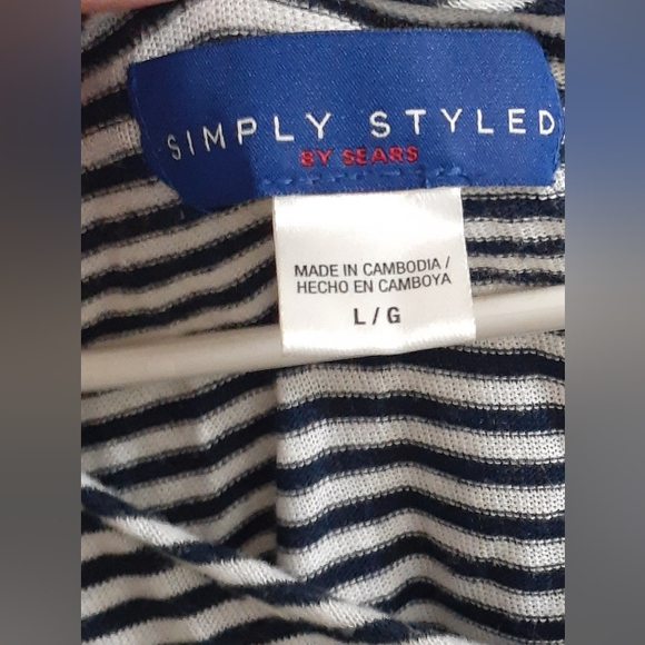 Women's Simply Styled By Sears Blouse Size Large - Picture 7 of 7